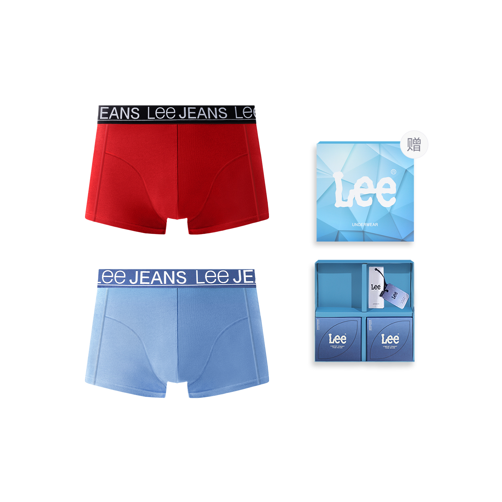 Lee Sunset 4.0 подарочный набор нижнего белья для мужчин, 2 шт
Lee Sunset 4.0 подарочный набор нижнего белья для мужчин, 2 шт