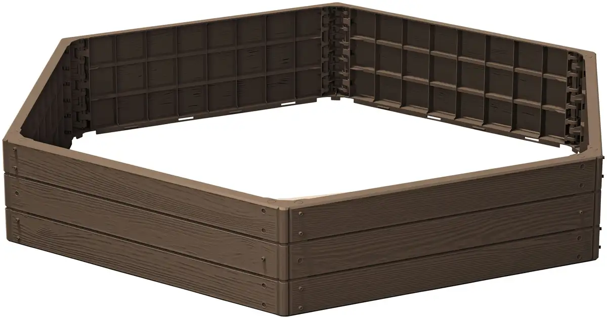 Prosperplast Palisade "Base Wood", ШxГ: 148x129 см Д/148х25х129 см, цвет rustikaler ziegel
Prosperplast Palisade "Base Wood", ШxГ: 148x129 см Д/148х25х129 см, цвет rustikaler ziegel