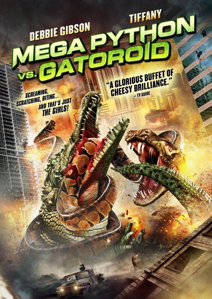 Диск DVD Mega Python vs. Gatoroid
Диск DVD Mega Python vs. Gatoroid