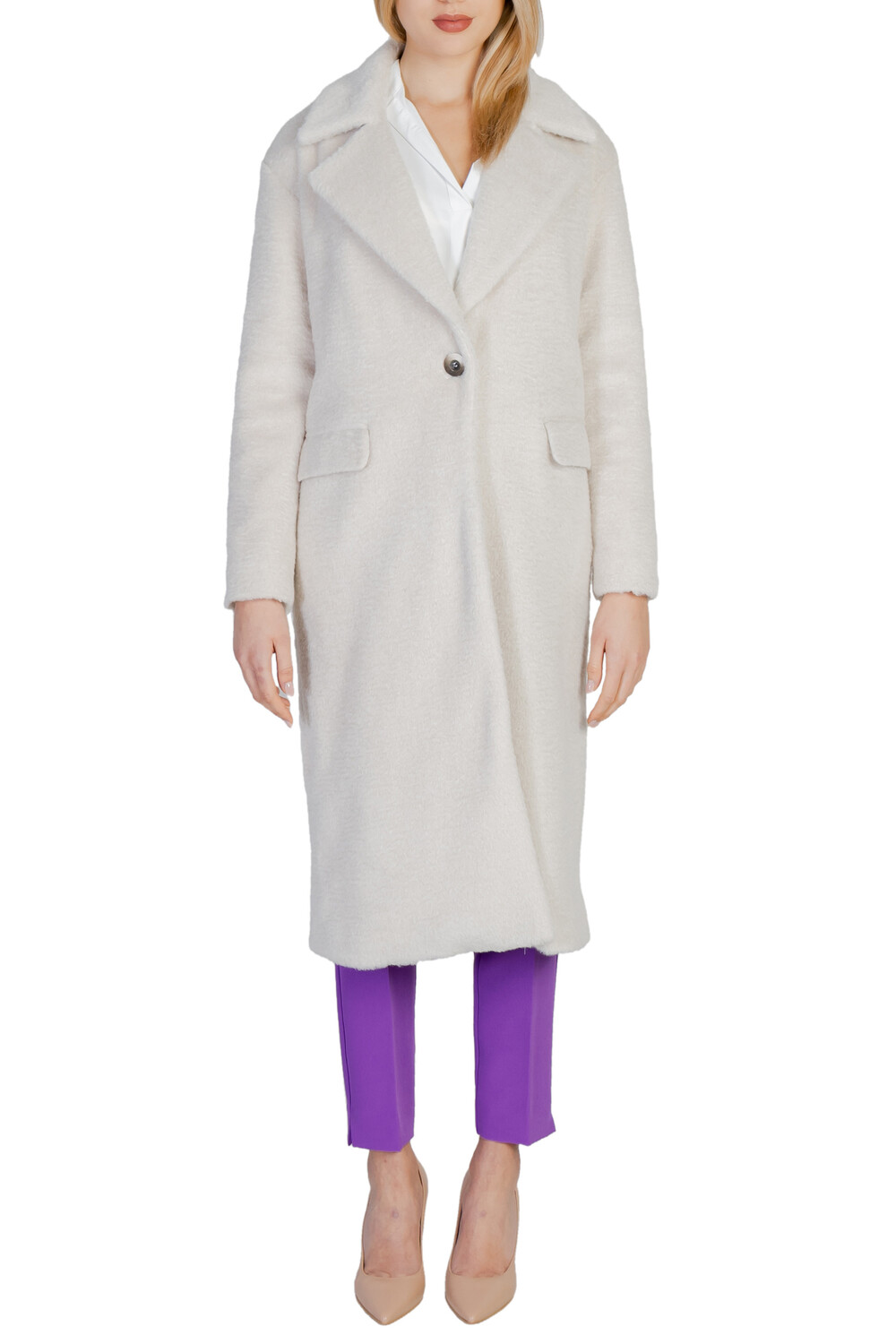 Пальто Sol Wears Women на пуговице, бежевый
Пальто Sol Wears Women на пуговице, бежевый