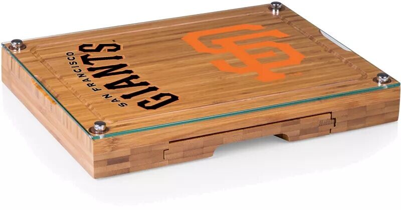 Picnic Time Сан-Франциско Джайентс Концерт Стеклянная столешница Доска для сыра и набор ножей
Picnic Time Сан-Франциско Джайентс Концерт Стеклянная столешница Доска для сыра и набор ножей