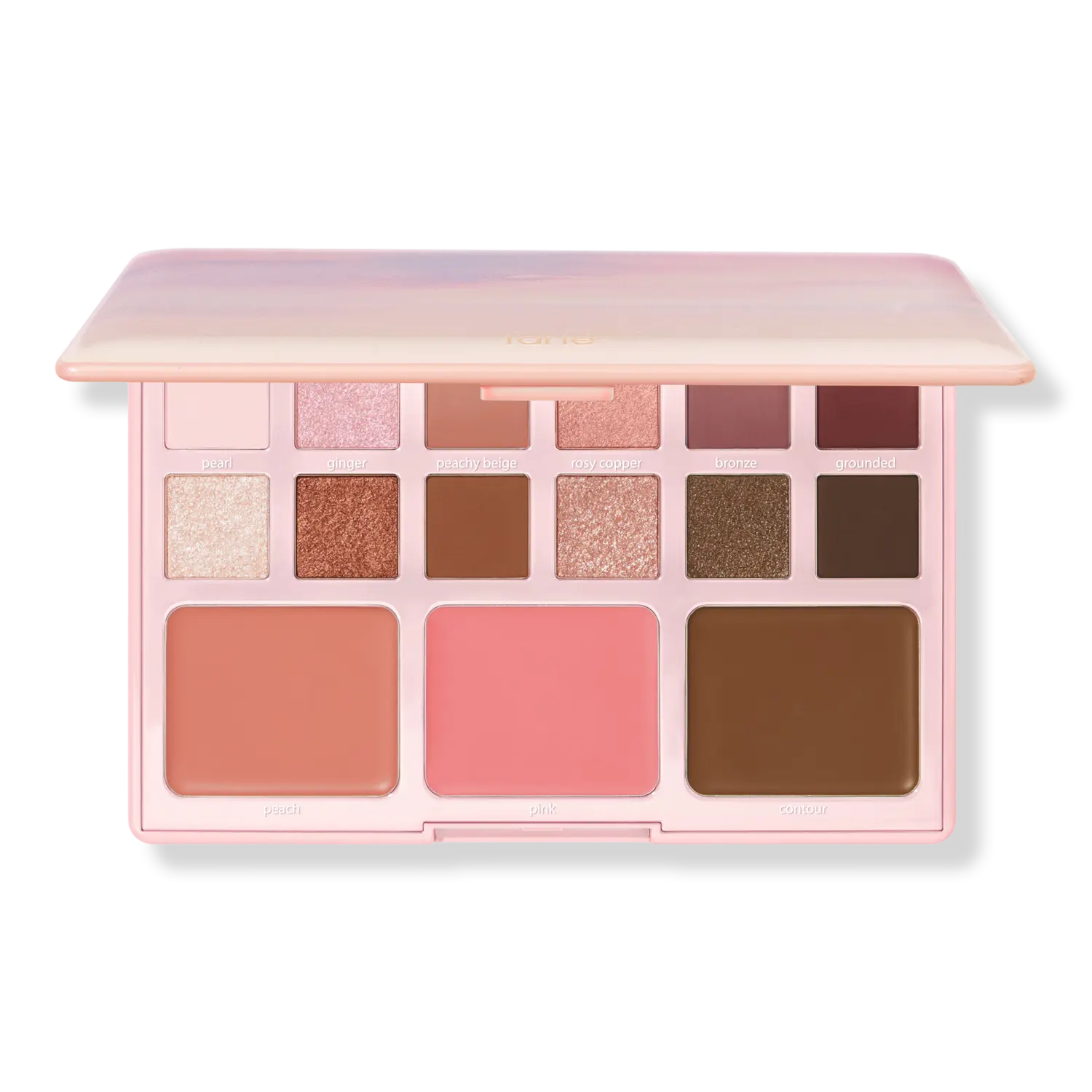 Палитра теней Maracuja Juicy Eye & Cheek Palette Tarte, Fair to Medium (peach & pink)
Палитра теней Maracuja Juicy Eye & Cheek Palette Tarte, Fair to Medium (peach & pink)