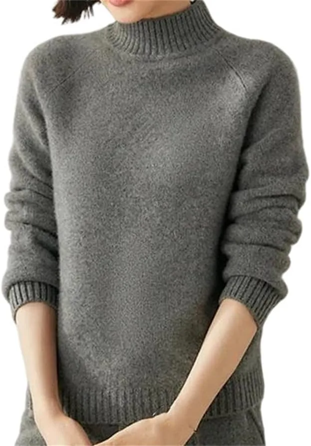 Мягкий теплый женский кашемировый свитер с длинными рукавами
Мягкий теплый женский кашемировый свитер с длинными рукавами