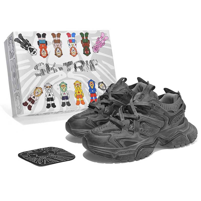 Кроссовки SK.TRIP Crossbow Series Chunky Sneakers Unisex Low-top Phantom Grey Wipe Dirty, серый
Кроссовки SK.TRIP Crossbow Series Chunky Sneakers Unisex Low-top Phantom Grey Wipe Dirty, серый