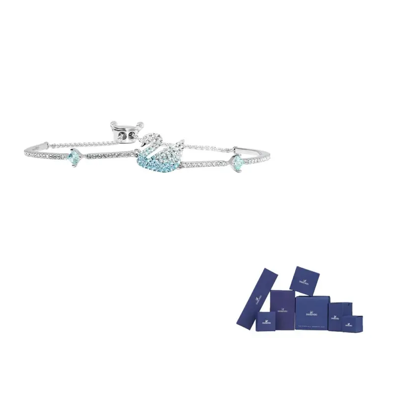Swarovski Родированная браслет для женщин Blue
Swarovski Родированная браслет для женщин Blue