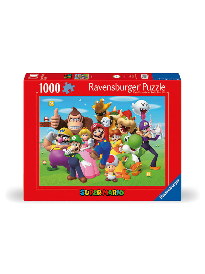 Пазл из 1000 деталей "Nintendo Super Mario" - для детей от 14 лет и старше
Пазл из 1000 деталей "Nintendo Super Mario" - для детей от 14 лет и старше