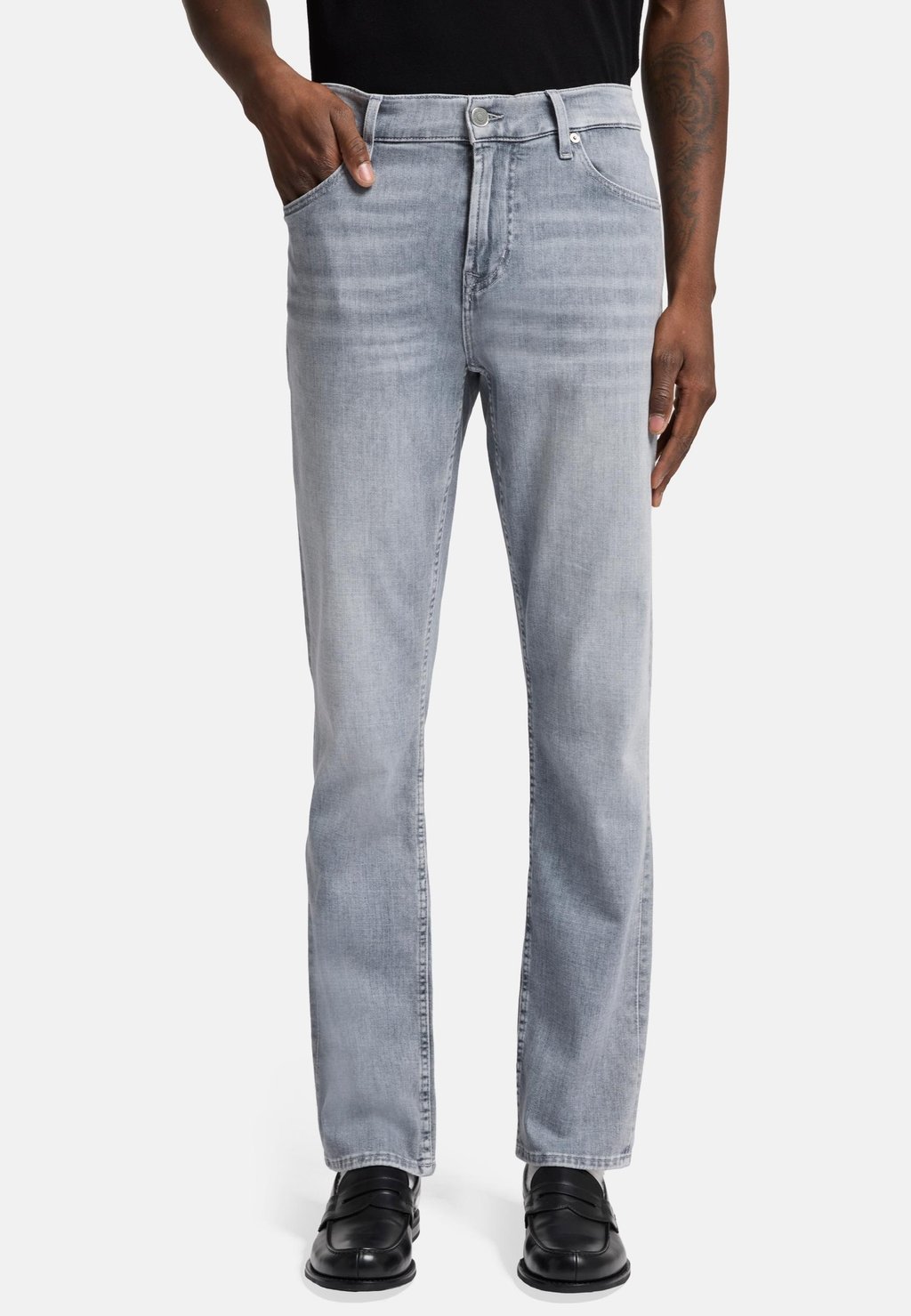 Джинсы прямого кроя 7 for all mankind, серый
Джинсы прямого кроя 7 for all mankind, серый