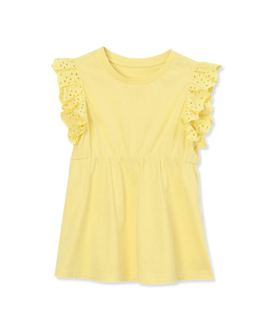 Детский топ с коротким рукавом и баской Lands' End, Limelight
Детский топ с коротким рукавом и баской Lands' End, Limelight