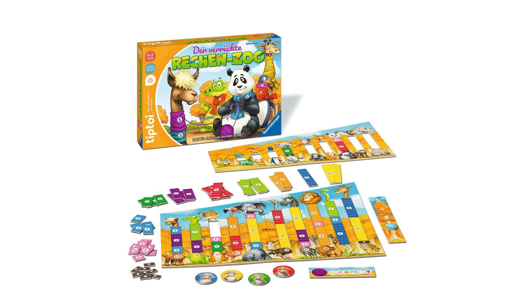 Ravensburger Tiptoi Безумный арифметический зоопарк развивающая Игра для детей от 4 лет и старше
Ravensburger Tiptoi Безумный арифметический зоопарк развивающая Игра для детей от 4 лет и старше