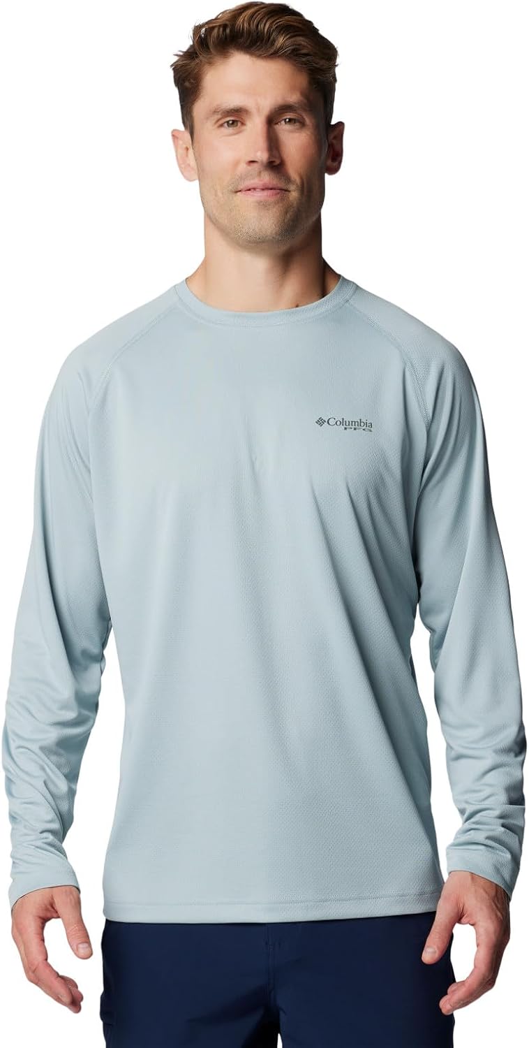 Columbia мужская футболка PFG Solar Stream с длинным рукавом, Crushed Blue
Columbia мужская футболка PFG Solar Stream с длинным рукавом, Crushed Blue