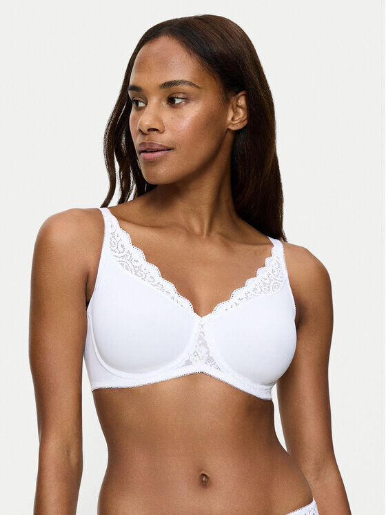 Бюстгальтер на косточках Triumph, белый 
Бюстгальтер на косточках Triumph, белый