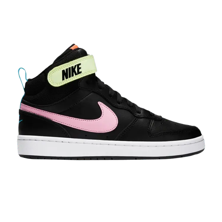 Кроссовки Nike Court Borough Mid 2 GS 'Black Pink Blue Fury', черный
Кроссовки Nike Court Borough Mid 2 GS 'Black Pink Blue Fury', черный