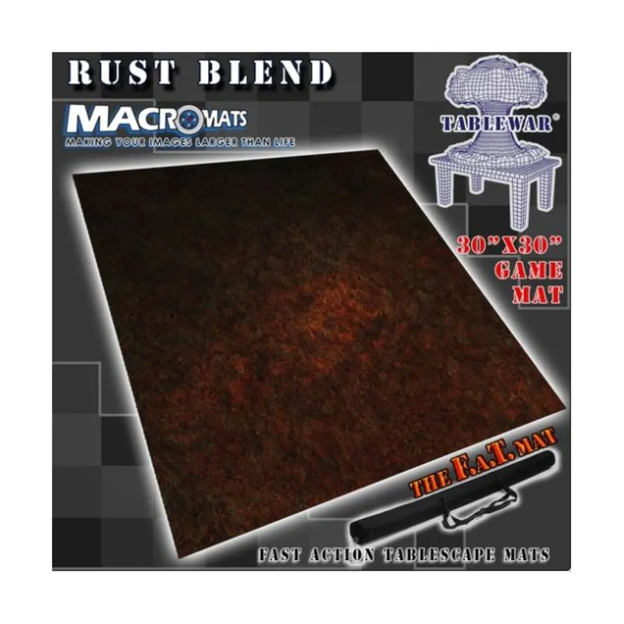 30 x 30 дюймов — смесь ржавчины, MacroMats - 30 x 30 Inches (Tablewar)
30 x 30 дюймов — смесь ржавчины, MacroMats - 30 x 30 Inches (Tablewar)