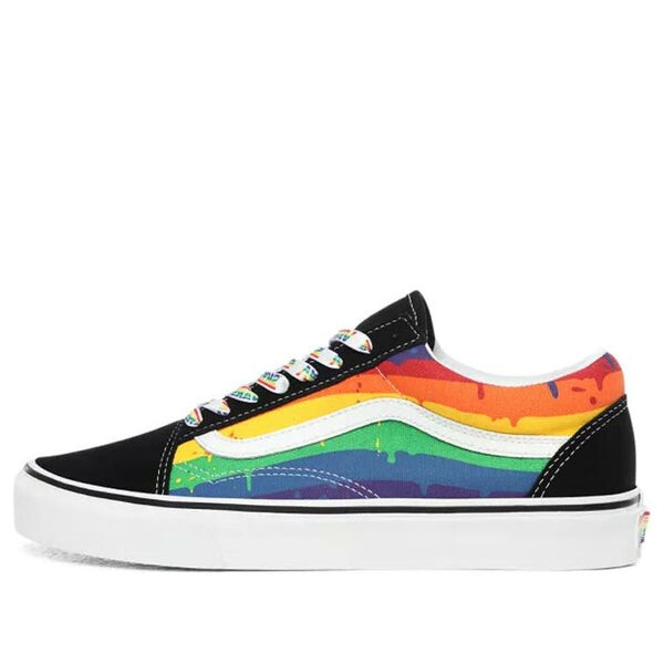 Кроссовки old skool 'rainbow drip' Vans, черный
Кроссовки old skool 'rainbow drip' Vans, черный