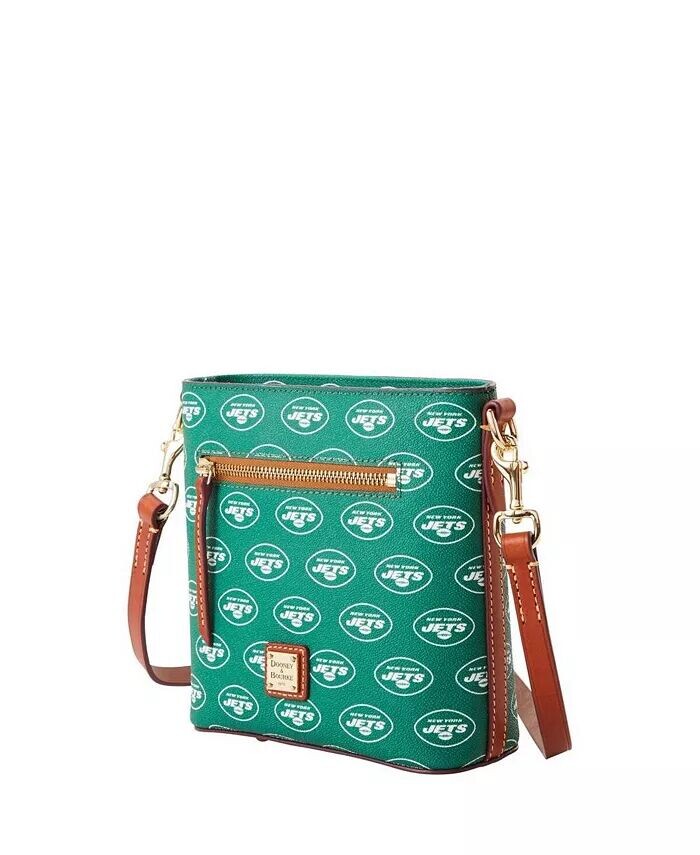 Женская маленькая фирменная сумка через плечо на молнии New York Jets Dooney & Bourke
Женская маленькая фирменная сумка через плечо на молнии New York Jets Dooney & Bourke