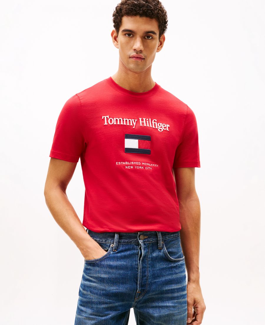 Мужская футболка с вышитым логотипом и флагом Tommy Hilfiger, Medium Red, Красный, Мужская футболка с вышитым логотипом и флагом Tommy Hilfiger, Medium Red
Мужская футболка с вышитым логотипом и флагом Tommy Hilfiger, Medium Red, Красный, Мужская футболка с вышитым логотипом и флагом Tommy Hilfiger, Medium Red