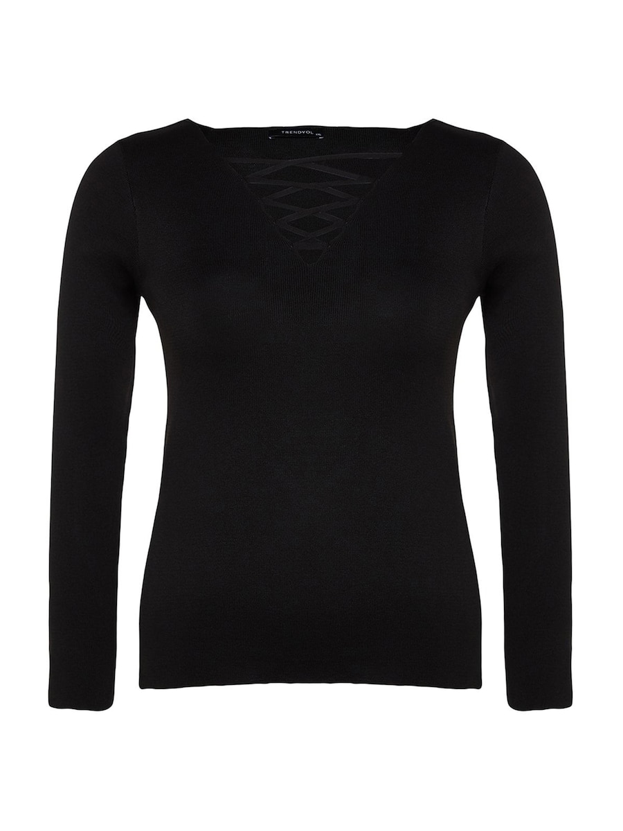 Свитер Trendyol Curve, черный
Свитер Trendyol Curve, черный