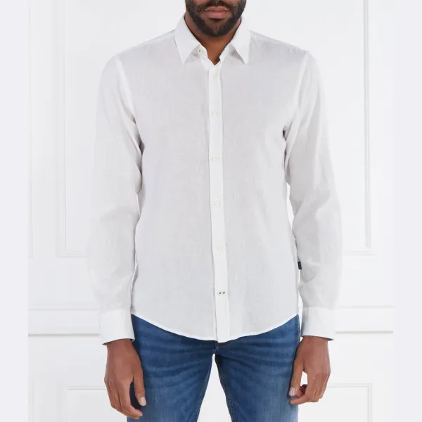 Hanson2K-W льняная рубашка стандартного кроя Joop!, белый
Hanson2K-W льняная рубашка стандартного кроя Joop!, белый