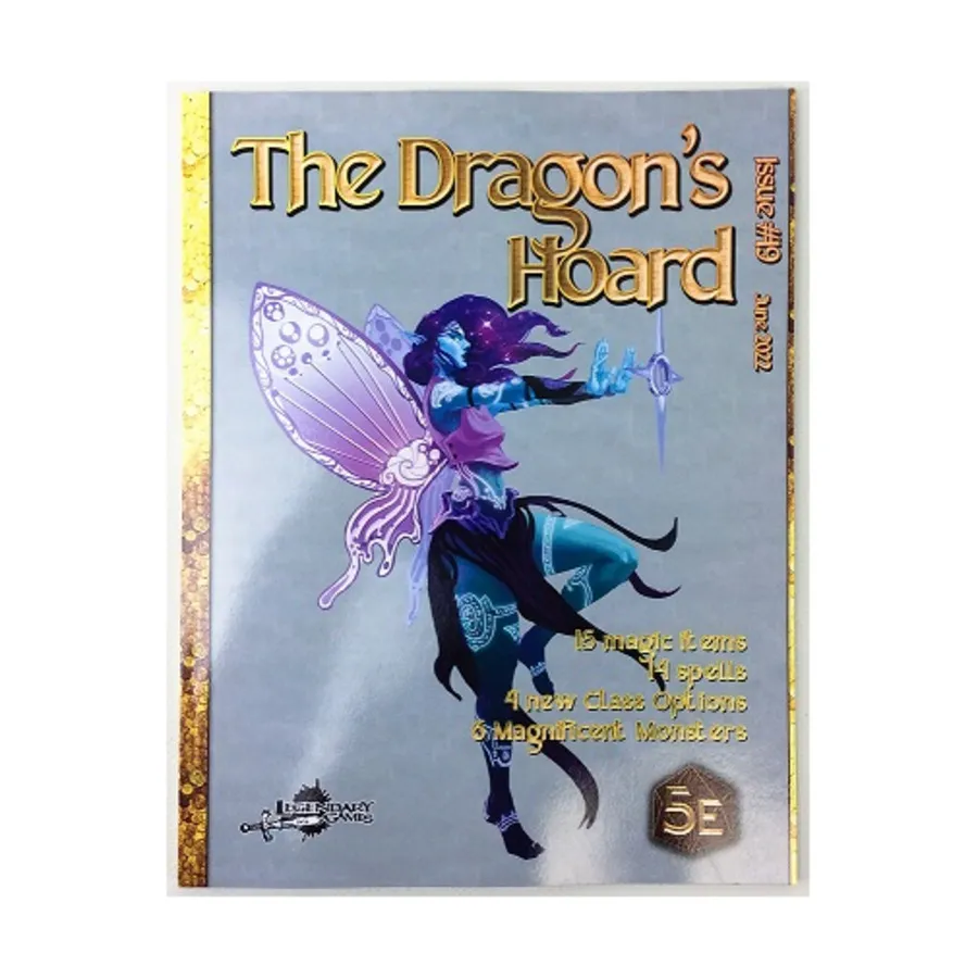Dragon's Hoard - Issue #19, Dungeons & Dragons (5th Edition) - Dragon's Hoard (Legendary Games), мягкая обложка
Dragon's Hoard - Issue #19, Dungeons & Dragons (5th Edition) - Dragon's Hoard (Legendary Games), мягкая обложка