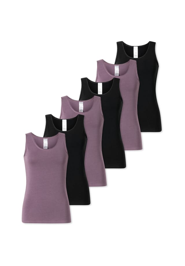 Майка/Топ 6 шт. 95/5 хлопок Schiesser, мультиколор
Майка/Топ 6 шт. 95/5 хлопок Schiesser, мультиколор