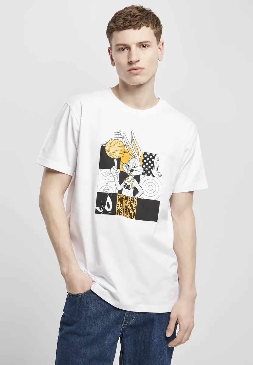 Футболка Mister Tee с короткими рукавами "Mister Tee Мужская баскетбольная футболка Space Jam Bugs Bunny" Mistertee, белый
Футболка Mister Tee с короткими рукавами "Mister Tee Мужская баскетбольная футболка Space Jam Bugs Bunny" Mistertee, белый