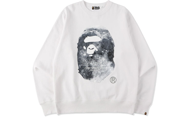 Толстовка Ape Head Series унисекс A Bathing Ape, белый 
Толстовка Ape Head Series унисекс A Bathing Ape, белый