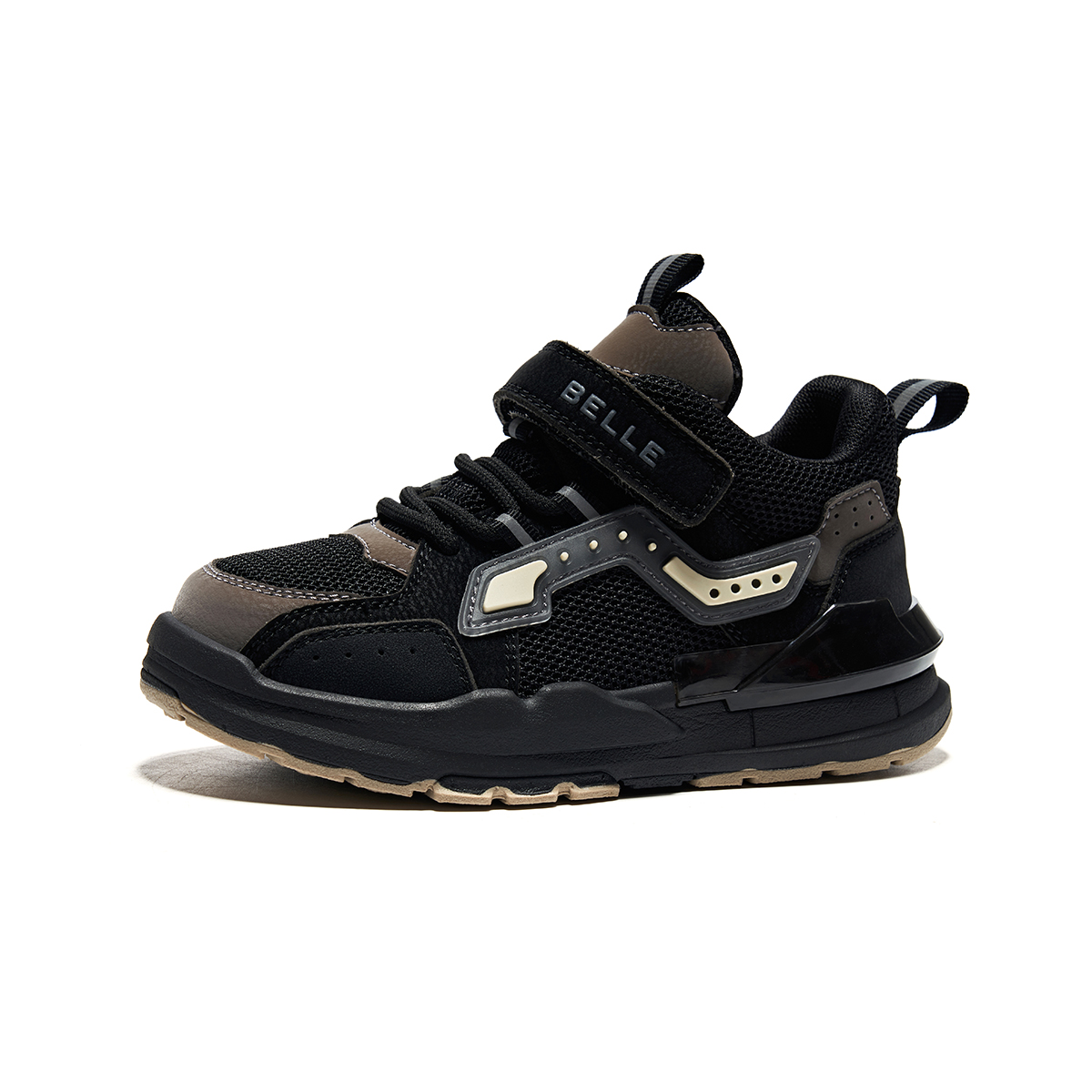 Детские кроссовки для скейтбординга с амортизацией Rebound Low Top BELLE, черный 
Детские кроссовки для скейтбординга с амортизацией Rebound Low Top BELLE, черный