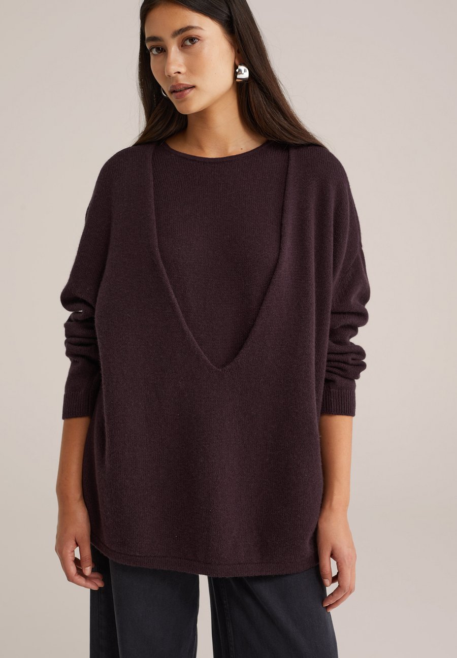 Джемпер WE Fashion WE STUDIO, Aubergine/Purple
Джемпер WE Fashion WE STUDIO, Aubergine/Purple