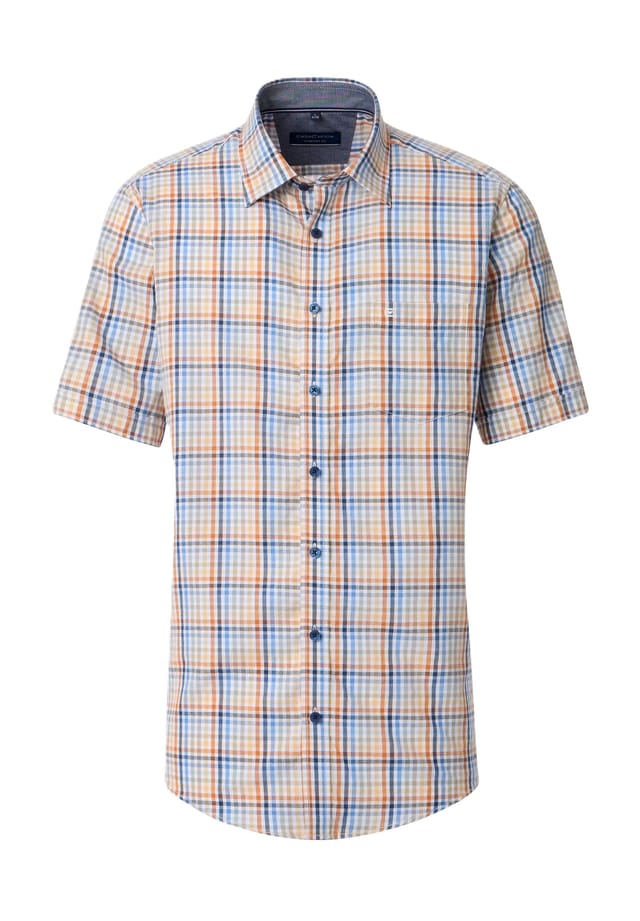 Повседневная рубашка с коротким рукавом и воротником Kent. Casamoda, оранжевый
Повседневная рубашка с коротким рукавом и воротником Kent. Casamoda, оранжевый