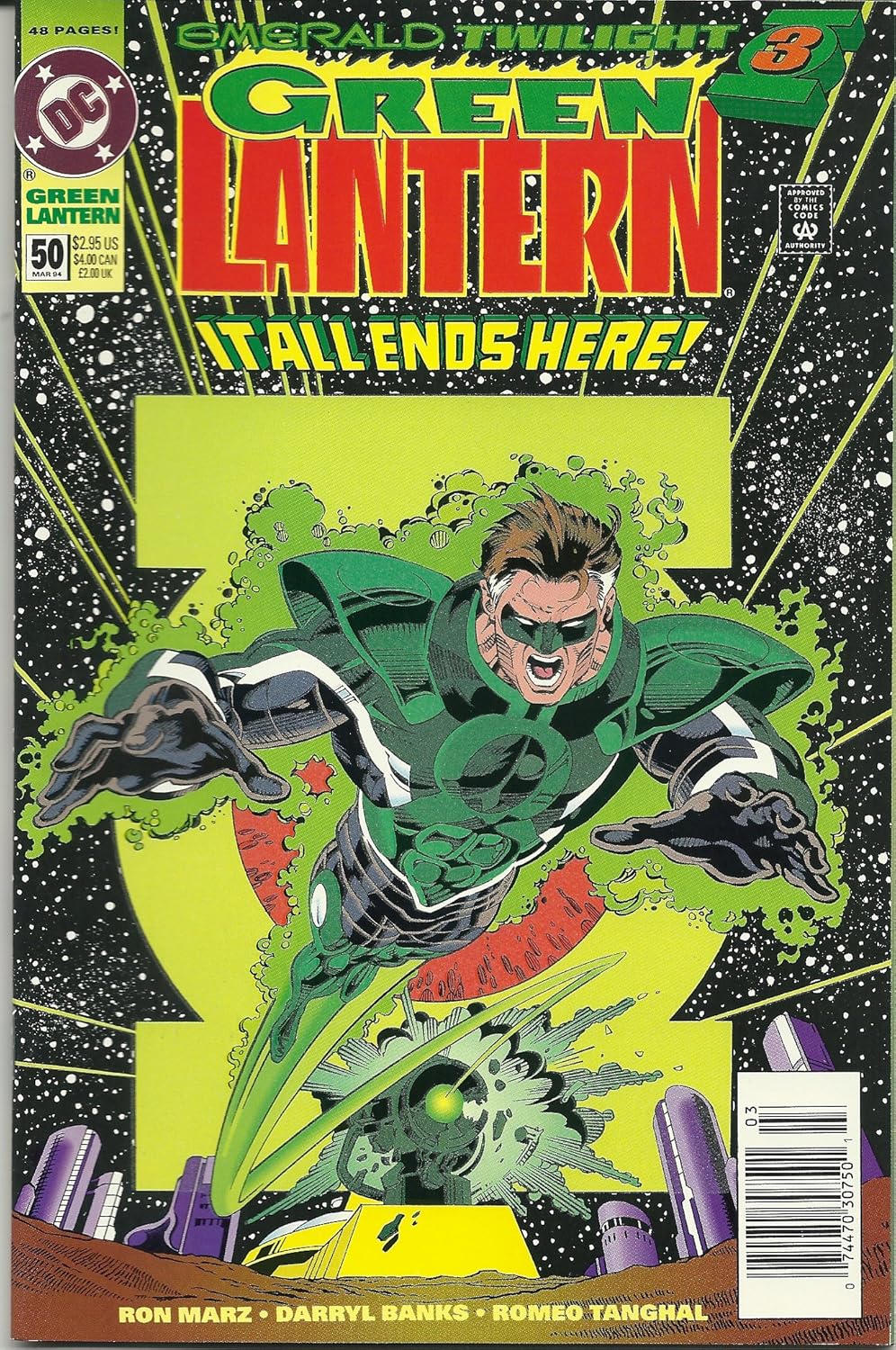 Green Lantern (1990 series) #50 (DC Comics)
Green Lantern (1990 series) #50 (DC Comics)