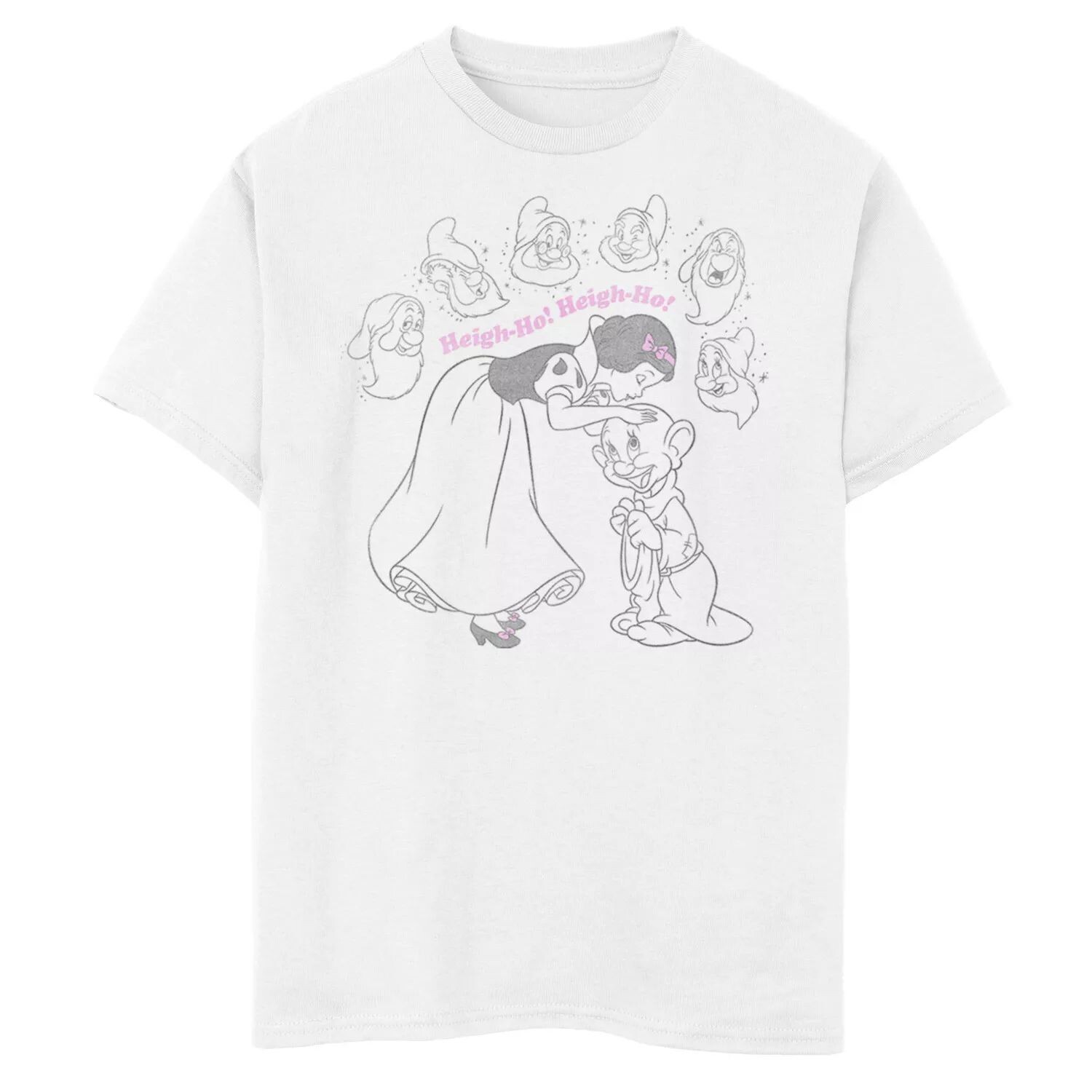 Футболка с рисунком Heigh-Ho Line Art для мальчиков 8–20 лет Disney «Белоснежка и семь гномов» Disney
Футболка с рисунком Heigh-Ho Line Art для мальчиков 8–20 лет Disney «Белоснежка и семь гномов» Disney