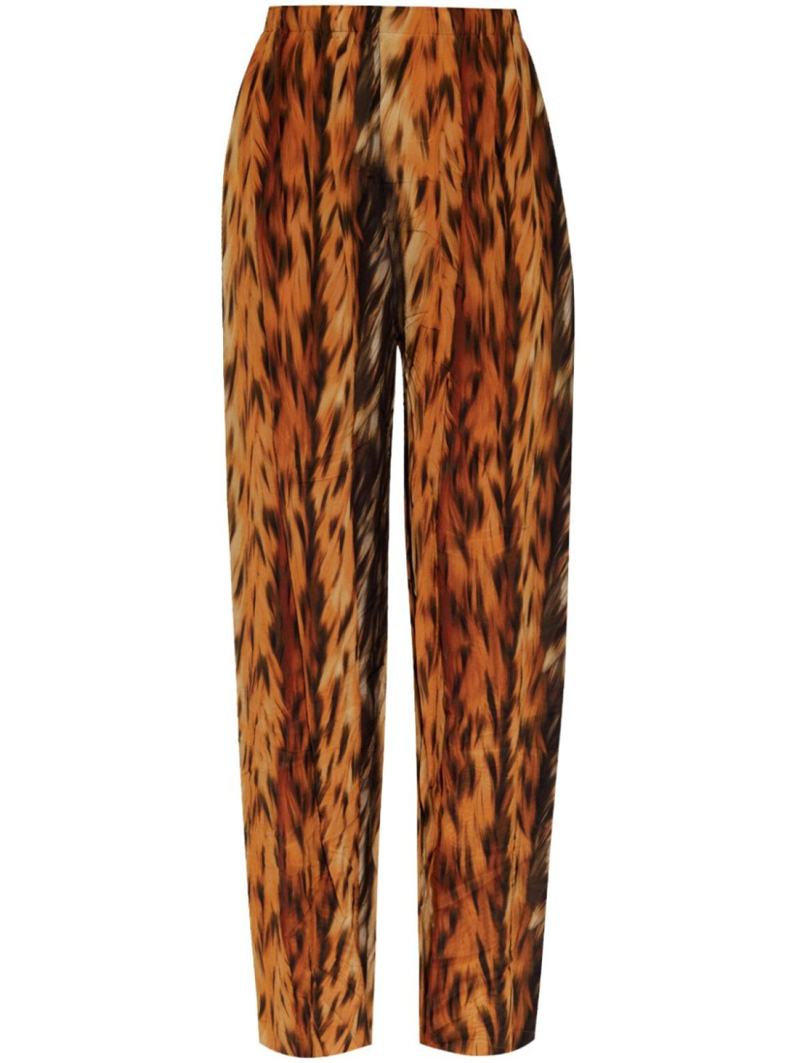 Balenciaga брюки прямого кроя с принтом, коричневый
Balenciaga брюки прямого кроя с принтом, коричневый