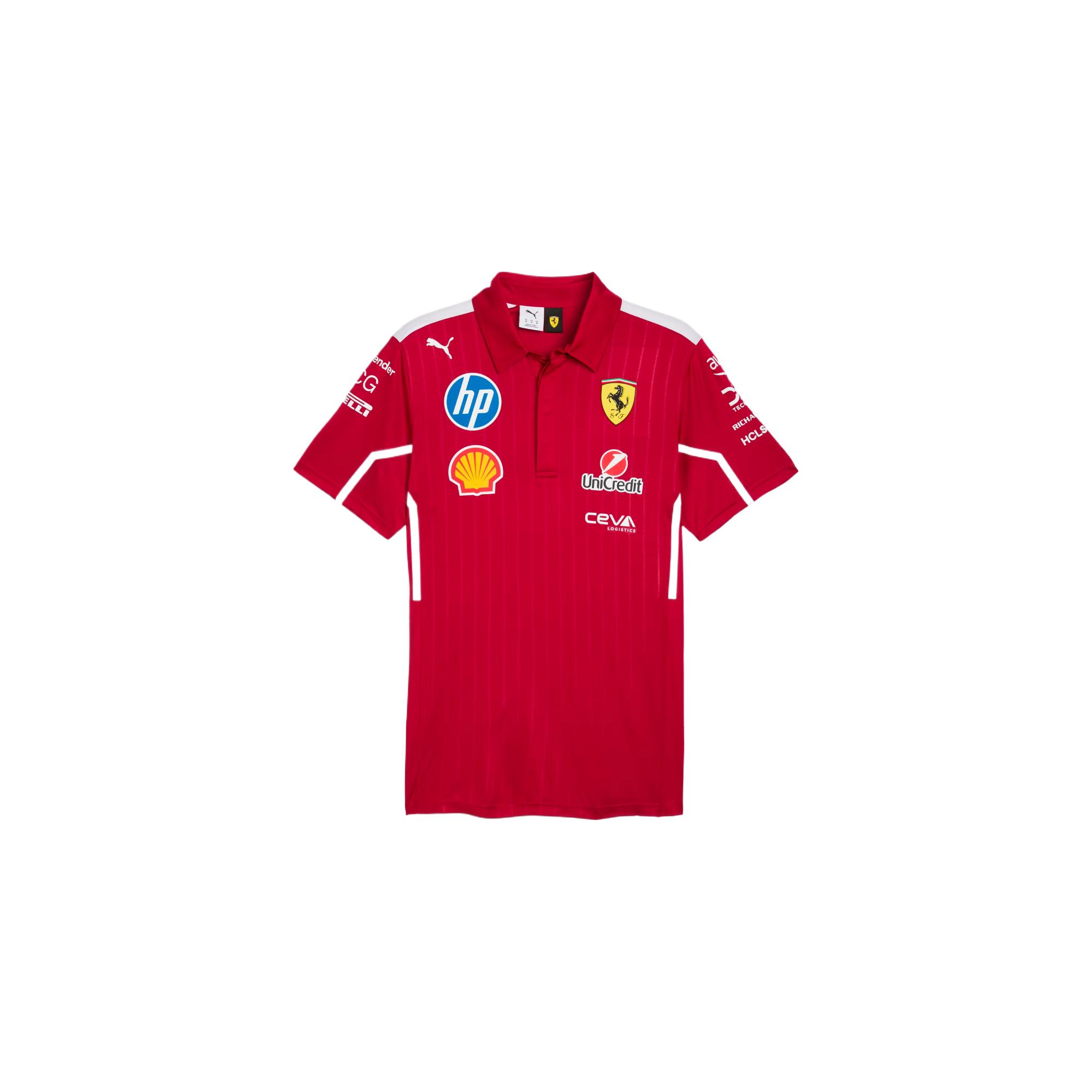Scuderia Ferrari Hp 2025 Team Polo PUMA, красный
Scuderia Ferrari Hp 2025 Team Polo PUMA, красный