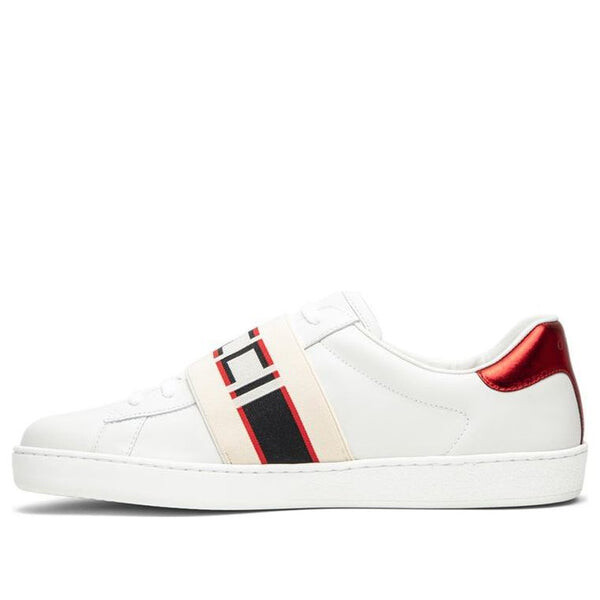 Кроссовки stripe leather sneaker 'white red black' Gucci, черный
Кроссовки stripe leather sneaker 'white red black' Gucci, черный