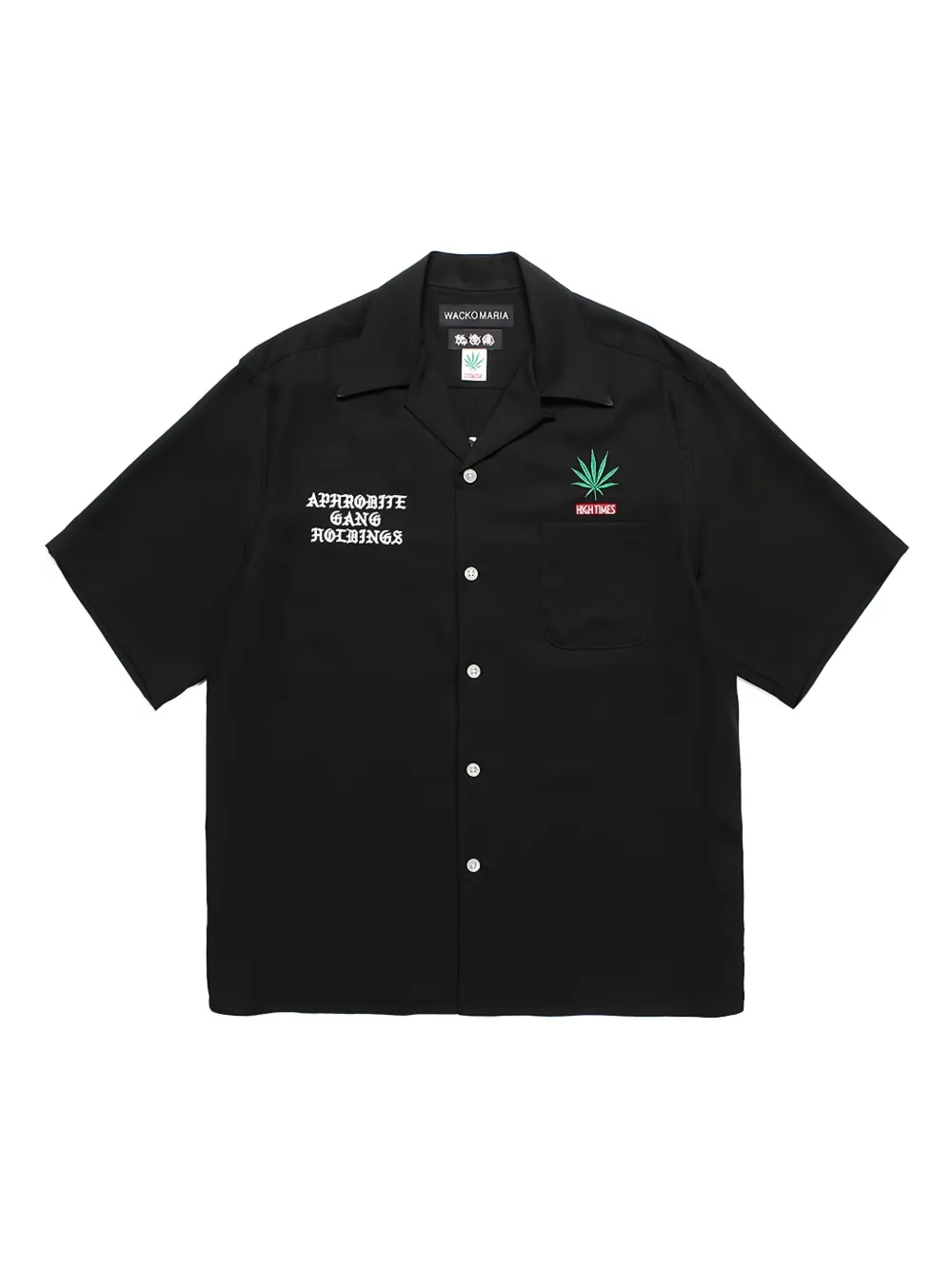 Рубашка X High Times в стиле 50-х WACKO MARIA, черный
Рубашка X High Times в стиле 50-х WACKO MARIA, черный