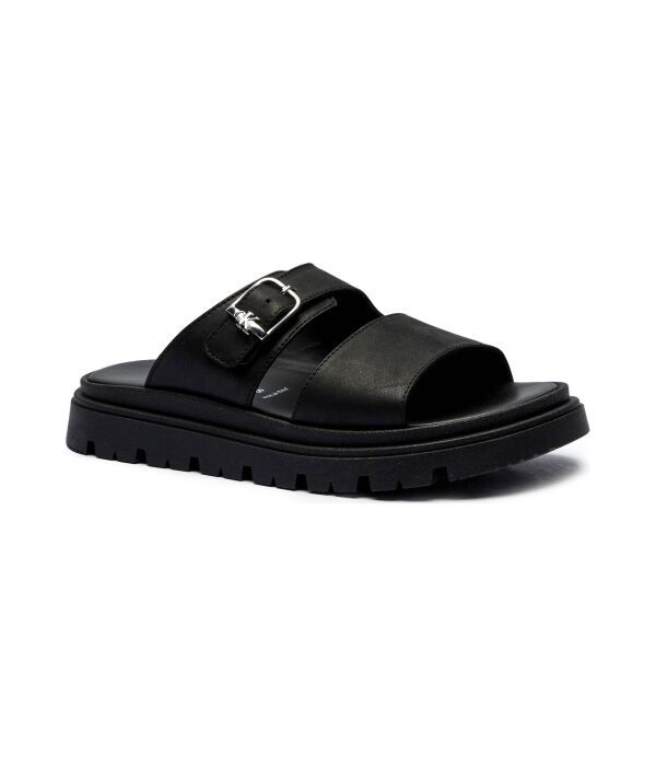 Кожаные тапочки Calvin Klein Jeans, черный 
Кожаные тапочки Calvin Klein Jeans, черный