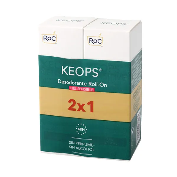 Шариковый дезодорант для чувствительной кожи Keops Pack Desodorante Roll-On Roc, 1 UD
Шариковый дезодорант для чувствительной кожи Keops Pack Desodorante Roll-On Roc, 1 UD