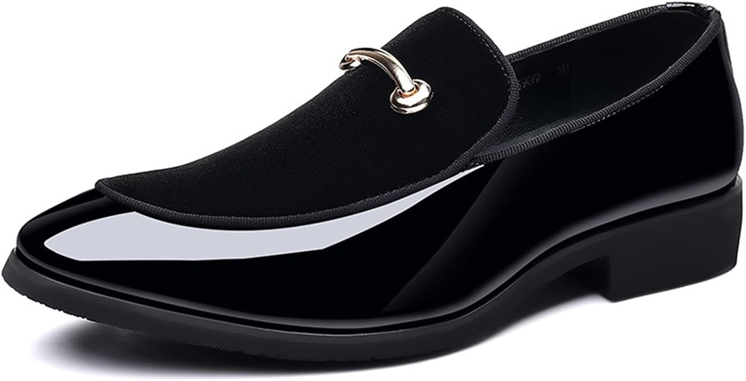 Мужские классические деловые оксфорды, повседневные слипоны с заостренным носком, металлическая кнопка, текстурированная лакированная кожа, лоферы с низким верхом на платформе, противоскользящие (Цвет: синий, Размер: 9,5 US) Ccache
Мужские классические деловые оксфорды, повседневные слипоны с заостренным носком, металлическая кнопка, текстурированная лакированная кожа, лоферы с низким верхом на платформе, противоскользящие (Цвет: синий, Размер: 9,5 US) Ccache