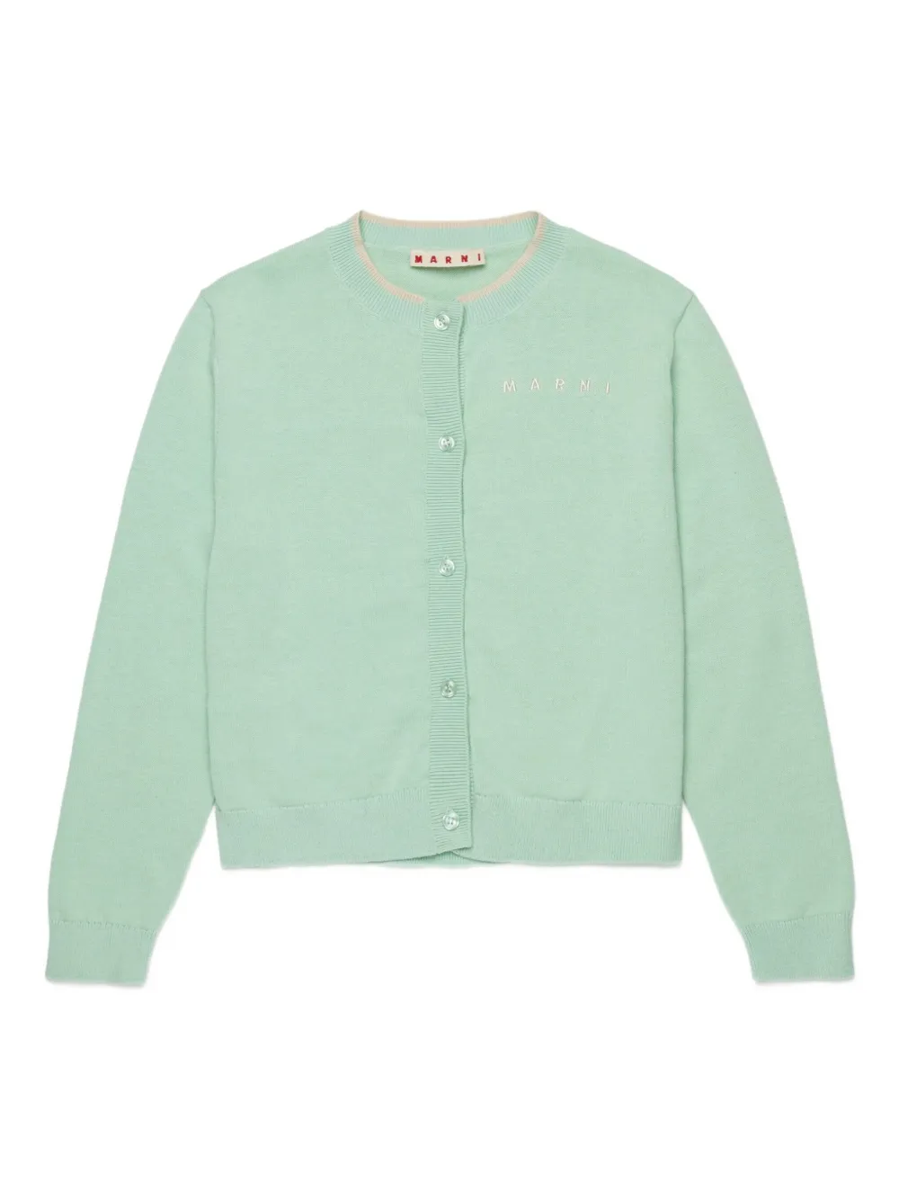 Кардиган с логотипом Marni Kids, зеленый
Кардиган с логотипом Marni Kids, зеленый