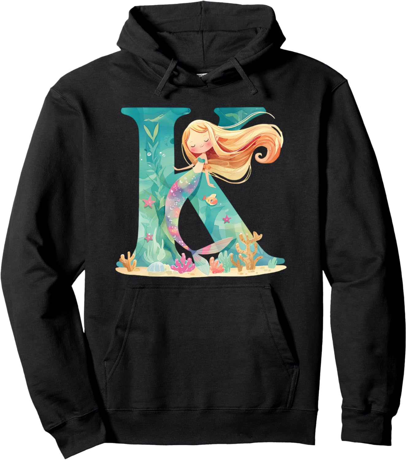 Толстовка русалки с буквой К на день рождения, толстовка с буквой К для спальни Mermaid Tees Nyc, черный
Толстовка русалки с буквой К на день рождения, толстовка с буквой К для спальни Mermaid Tees Nyc, черный
