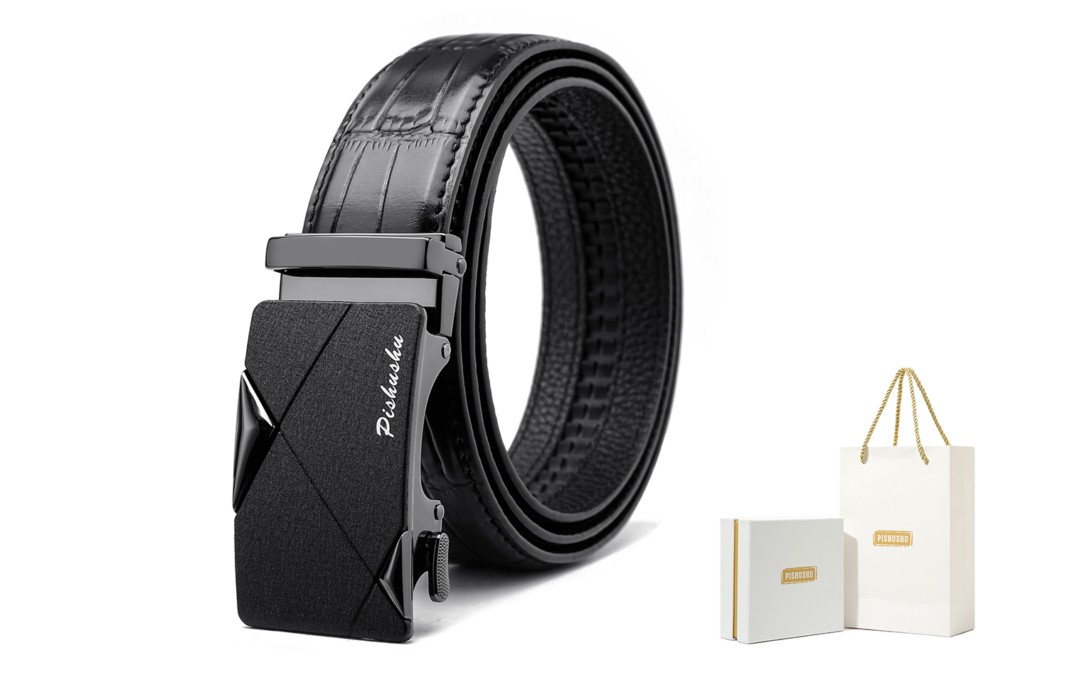 Кожаные ремни PISHUSHU для мужчин
Кожаные ремни PISHUSHU для мужчин