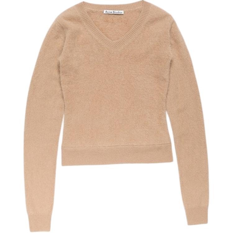 Кашемировый свитер Women's Acne Studios, светло коричневый
Кашемировый свитер Women's Acne Studios, светло коричневый