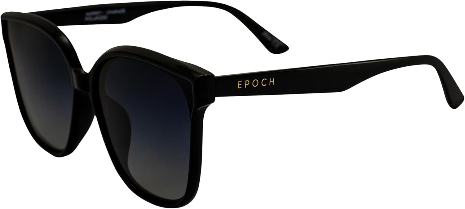 Солнцезащитные очки Epoch Eyewear Audrey Oversized Polarized Sunglasses Women в форме «кошачий глаз», глянцевая черная оправа с градиентными дымчатыми линзами, Black-smoke
Солнцезащитные очки Epoch Eyewear Audrey Oversized Polarized Sunglasses Women в форме «кошачий глаз», глянцевая черная оправа с градиентными дымчатыми линзами, Black-smoke