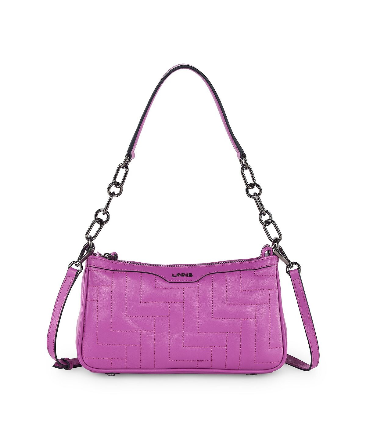 Женская фирменная сумка через плечо с застежкой-молнией и стеганым верхом LODIS
Женская фирменная сумка через плечо с застежкой-молнией и стеганым верхом LODIS