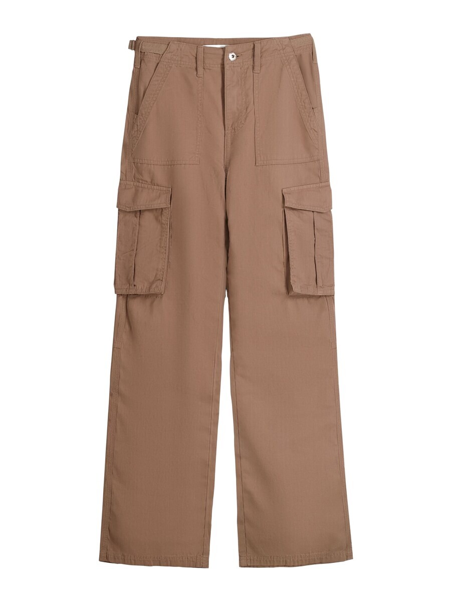 Брюки карго Bershka, коричневый
Брюки карго Bershka, коричневый