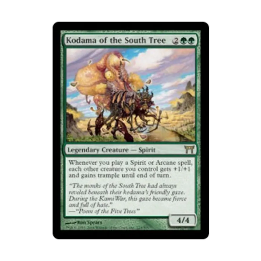 CCG Кодама Южного Дерева (клавиша R), MTG - Champions of Kamigawa
CCG Кодама Южного Дерева (клавиша R), MTG - Champions of Kamigawa