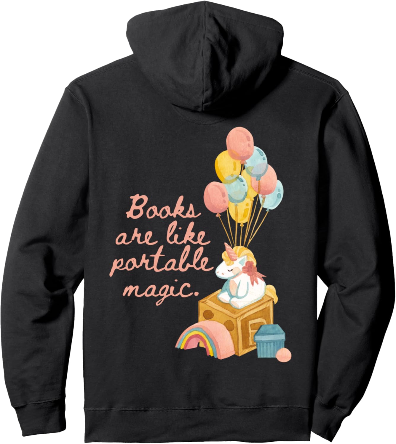 Худи ко Всемирному дню книги «Единорог и воздушный шар» World Book Club Day Store, черный
Худи ко Всемирному дню книги «Единорог и воздушный шар» World Book Club Day Store, черный