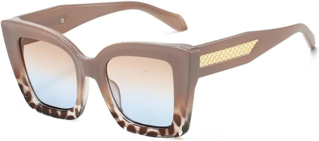 Солнцезащитные очки для мужчин и женщин - защита UV400 - прозрачные градиентные очки в стиле панк, конфетные, для занятий спортом на открытом воздухе и вождения DSVIGF, Brown
Солнцезащитные очки для мужчин и женщин - защита UV400 - прозрачные градиентные очки в стиле панк, конфетные, для занятий спортом на открытом воздухе и вождения DSVIGF, Brown