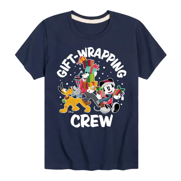 Футболка с рисунком Микки Мауса и его друзей для мальчиков 8-20 лет с изображением команды по упаковке подарков Disney, синий
Футболка с рисунком Микки Мауса и его друзей для мальчиков 8-20 лет с изображением команды по упаковке подарков Disney, синий