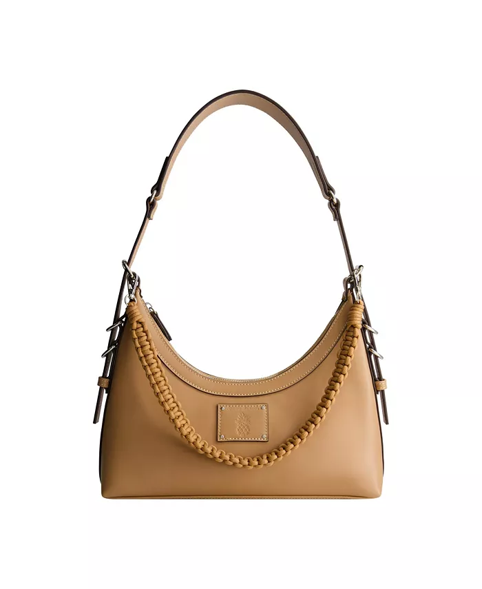 Сумка-хобо с молнией и тисненым логотипом Tommy Bahama, коричневый/бежевый
Сумка-хобо с молнией и тисненым логотипом Tommy Bahama, коричневый/бежевый